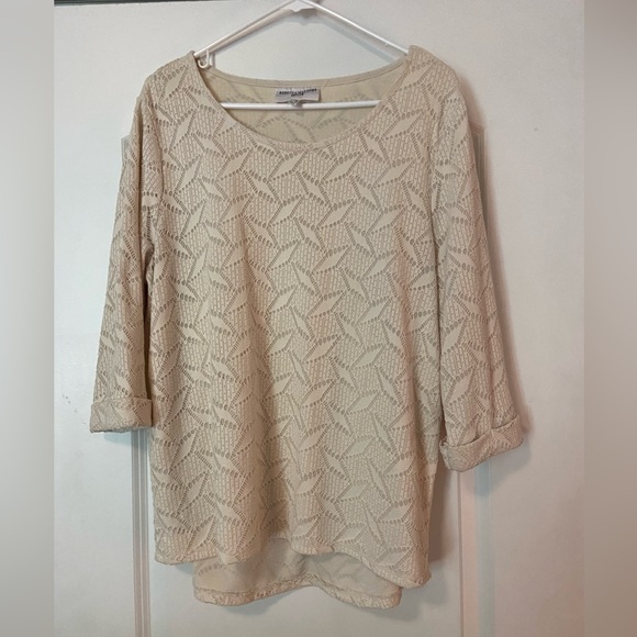 Rebecca Malone Top, Petite Large - Picture 1 of 4